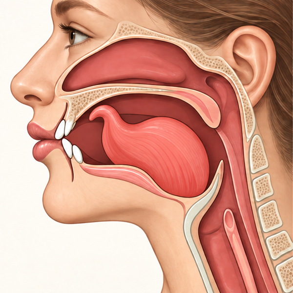 RL side-view sequence: start with R, move directly into L. Follow the tongue and lip placement described above.