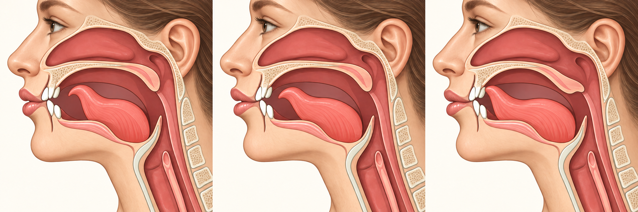 Three stages of RN: R, transition, then N.