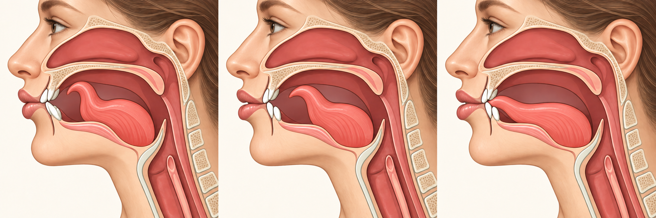 Three stages of RT: R, transition, then T.